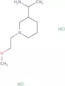 1-[1-(2-Methoxyethyl)piperidin-3-yl]ethan-1-amine dihydrochloride
