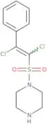 1-(1,2-Dichloro-2-phenylethenesulfonyl)piperazine
