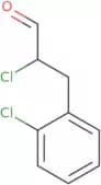 2-Chloro-3-(2-chlorophenyl)propanal