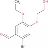 2-Bromo-5-ethoxy-4-(2-hydroxyethoxy)benzaldehyde