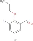 5-Bromo-3-iodo-2-propoxybenzaldehyde
