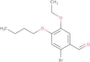 2-Bromo-4-butoxy-5-ethoxybenzaldehyde