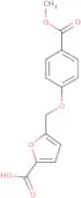 5-{[4-(Methoxycarbonyl)phenoxy]methyl}furan-2-carboxylic acid
