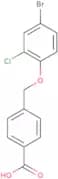 4-[(4-Bromo-2-chlorophenoxy)methyl]benzoic acid