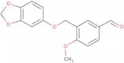 3-[(1,3-Dioxaindan-5-yloxy)methyl]-4-methoxybenzaldehyde
