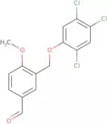 4-Methoxy-3-[(2,4,5-trichlorophenoxy)methyl]benzaldehyde