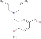 3-{[Bis(prop-2-en-1-yl)amino]methyl}-4-methoxybenzaldehyde