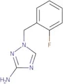 1-[(2-Fluorophenyl)methyl]-1H-1,2,4-triazol-3-amine