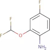 2-Difluoromethoxy-4-fluoro-phenylamine