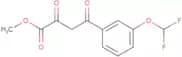Methyl 4-(3-(difluoromethoxy)phenyl)-2,4-dioxobutanoate