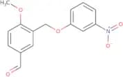 4-Methoxy-3-[(3-nitrophenoxy)methyl]benzaldehyde