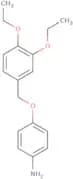 4-[(3,4-Diethoxyphenyl)methoxy]aniline