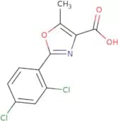 2-(2,4-Dichlorophenyl)-5-methyl-1,3-oxazole-4-carboxylic acid