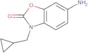 6-Amino-3-(cyclopropylmethyl)-2,3-dihydro-1,3-benzoxazol-2-one