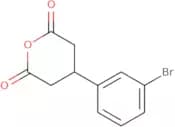 4-(3-Bromophenyl)oxane-2,6-dione