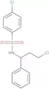 4-Chloro-N-(3-chloro-1-phenylpropyl)benzene-1-sulfonamide