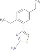 4-(2,5-Diethylphenyl)-1,3-thiazol-2-amine