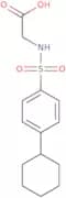 2-(4-Cyclohexylbenzenesulfonamido)acetic acid