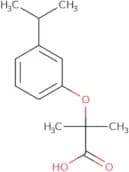 2-Methyl-2-[3-(propan-2-yl)phenoxy]propanoic acid