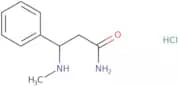 3-(Methylamino)-3-phenylpropanamide hydrochloride