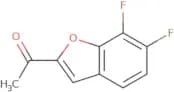 1-(6,7-Difluoro-1-benzofuran-2-yl)ethan-1-one