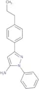 1-Phenyl-3-(4-propylphenyl)-1H-pyrazol-5-amine