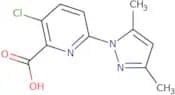 3-Chloro-6-(3,5-dimethyl-1H-pyrazol-1-yl)pyridine-2-carboxylic acid
