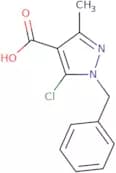 1-Benzyl-5-chloro-3-methyl-1H-pyrazole-4-carboxylic acid
