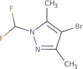 4-bromo-1-(difluoromethyl)-3,5-dimethyl-1h-pyrazole
