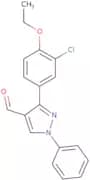 3-(3-Chloro-4-ethoxyphenyl)-1-phenyl-1H-pyrazole-4-carbaldehyde