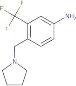 4-[(Pyrrolidin-1-yl)methyl]-3-(trifluoromethyl)aniline