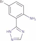 4-Bromo-2-(1H-1,2,4-triazol-3-yl)aniline