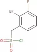 (2-Bromo-3-fluorophenyl)methanesulfonyl chloride