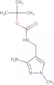 tert-Butyl N-[(3-amino-1-methyl-1H-pyrazol-4-yl)methyl]carbamate