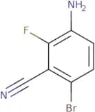 3-Amino-6-bromo-2-fluorobenzonitrile
