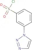 3-(1H-1,2,3-Triazol-1-yl)benzene-1-sulfonyl chloride