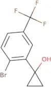 1-[2-Bromo-5-(trifluoromethyl)phenyl]cyclopropan-1-ol