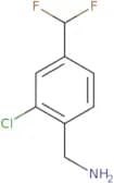 [2-Chloro-4-(difluoromethyl)phenyl]methanamine