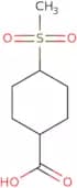 4-Methanesulfonylcyclohexane-1-carboxylic acid