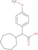 2-Cycloheptyl-2-(4-methoxyphenyl)acetic acid