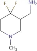 (4,4-Difluoro-1-methylpiperidin-3-yl)methanamine