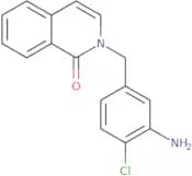 2-[(3-Amino-4-chlorophenyl)methyl]-1,2-dihydroisoquinolin-1-one