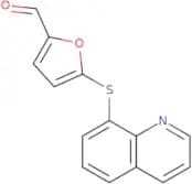 5-(Quinolin-8-ylthio)furan-2-carbaldehyde
