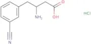 (S)-3-Amino-4-(3-cyano-phenyl)-butyric acid hydrochloride