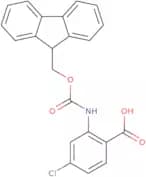 2-((((9H-Fluoren-9-yl)methoxy)carbonyl)amino)-4-chlorobenzoic acid