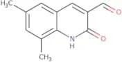 6,8-Dimethyl-2-oxo-1,2-dihydroquinoline-3-carbaldehyde