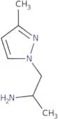 1-(3-Methyl-1H-pyrazol-1-yl)propan-2-amine