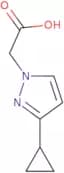 (3-Cyclopropyl-1H-pyrazol-1-yl)acetic acid