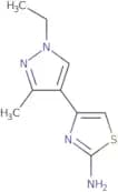 4-(1-Ethyl-3-methyl-1H-pyrazol-4-yl)-1,3-thiazol-2-amine