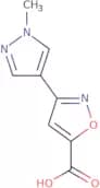 3-(1-Methyl-1H-pyrazol-4-yl)-isoxazole-5-carboxylic acid
